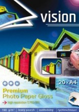 Ostatní - Fotopapír Vision lesklý 180g 20listů