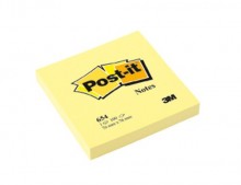 Ostatní - Bloček samolepicí 3M Post-it 654 žlutý 76x76 mm