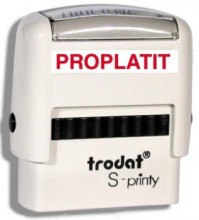 Ostatní - Razítko Trodat 4911/5 proplatit