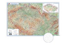 Ostatní - Podložka na stůl Lin Mapa ČR 60x39, lt3899, ohebná