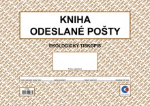 Ostatní - Kniha odeslané pošty A4 Baloušek ET360