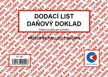 Ostatní - Dodací list A6 NCR Baloušek PT130